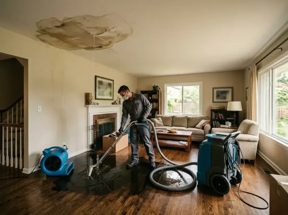 attic-pipe-burst-ceiling-drip-008 — frequently asked questions, Water Damage Restoration & Carpet Care in Buckingham, FL